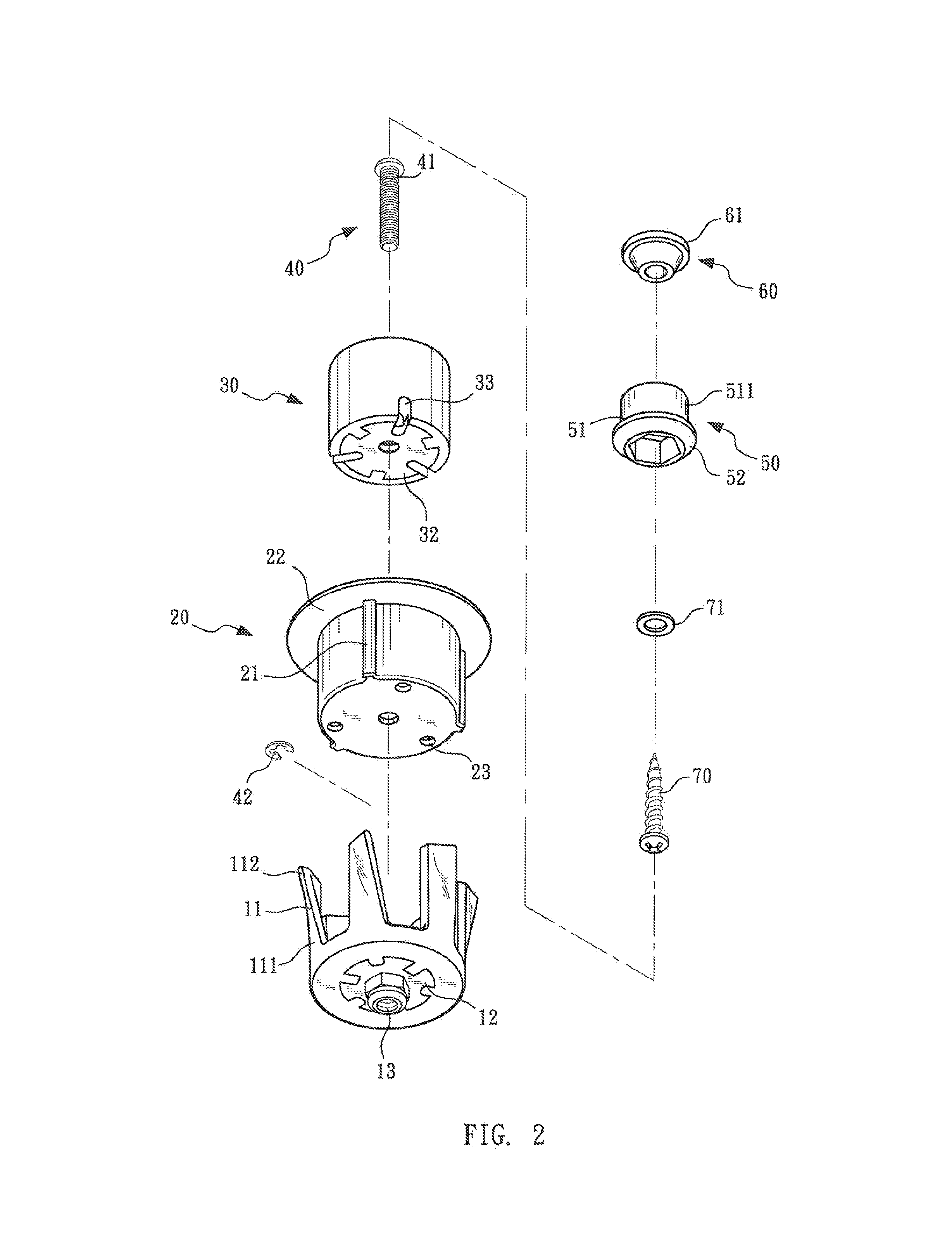 Fastening device