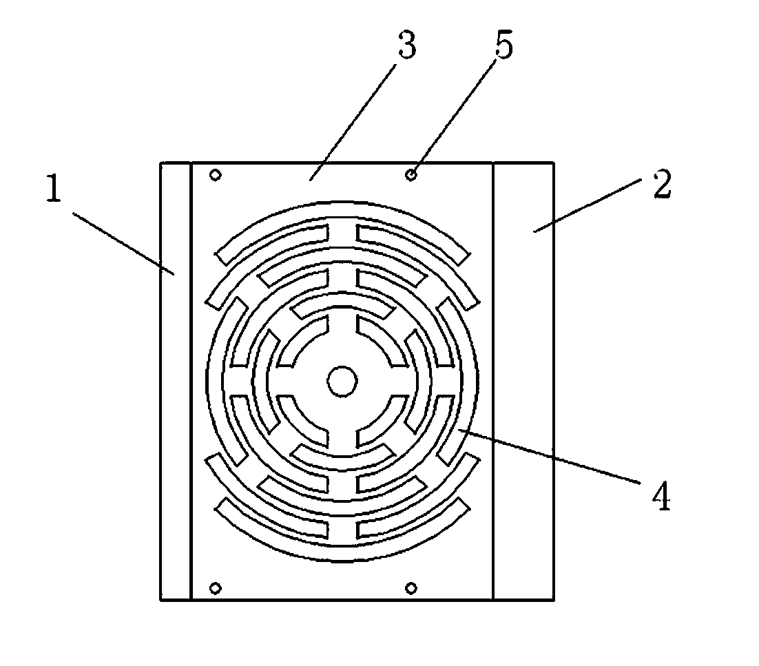 Air inlet plate with structure improved and for air channel of cotton-spinning combing machine