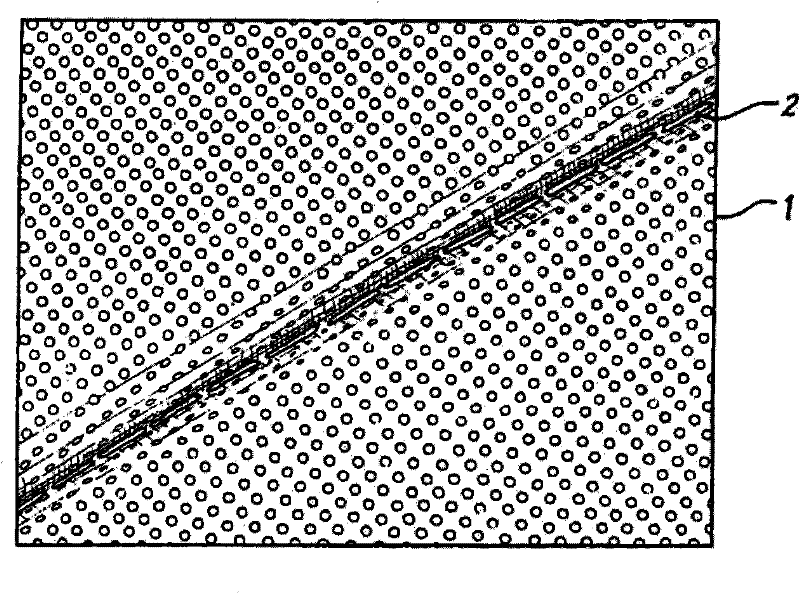 Improvements in or relating to stitched perforated sheet materials