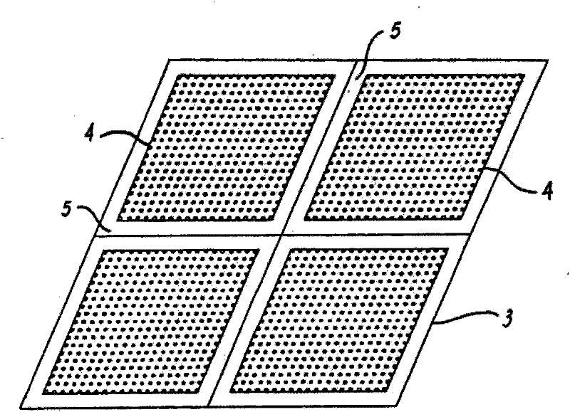 Improvements in or relating to stitched perforated sheet materials