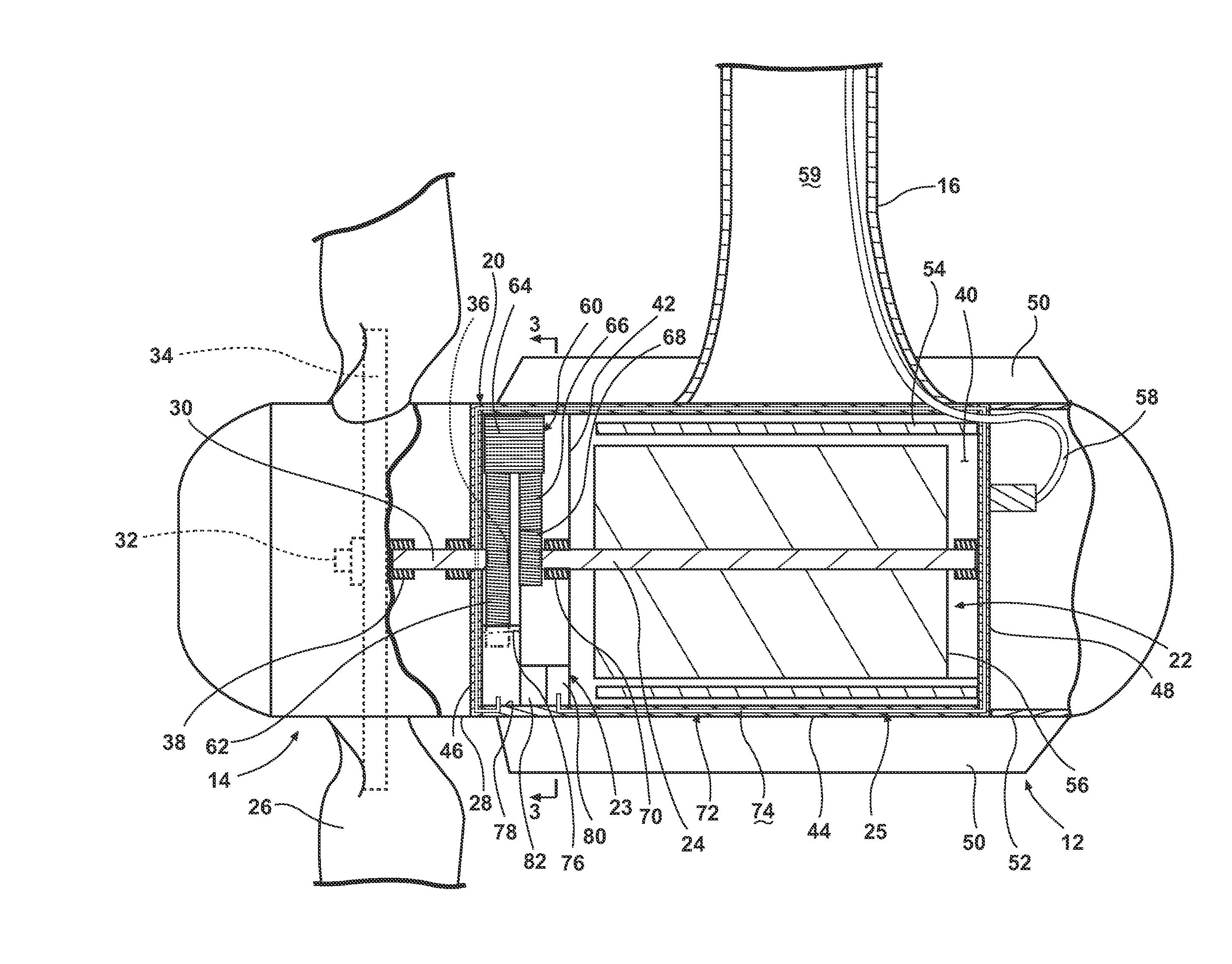 Ram air turbine with integrated heat exchanger