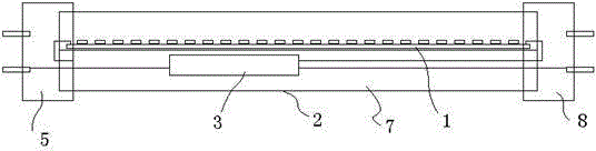 LED tubing lamp structure