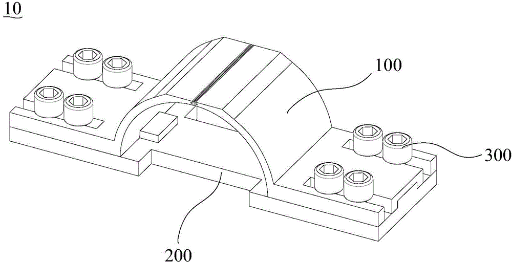 Fixing device used for fixing back skin of experimental animal