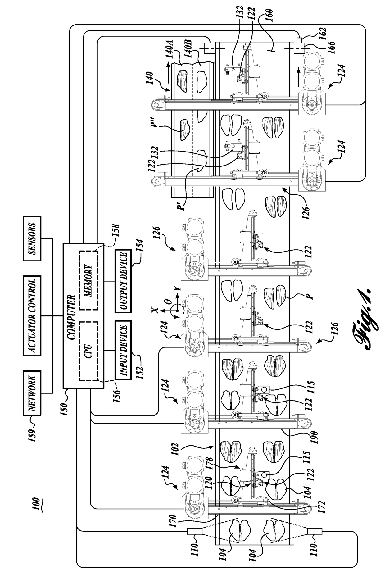 System and method for assessment of a workpiece in a continuous flow process