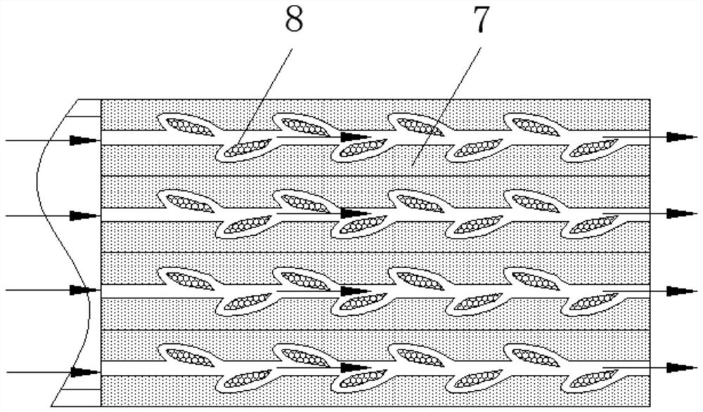 Water intake preventing automobile exhaust pipe utilizing tesla valve