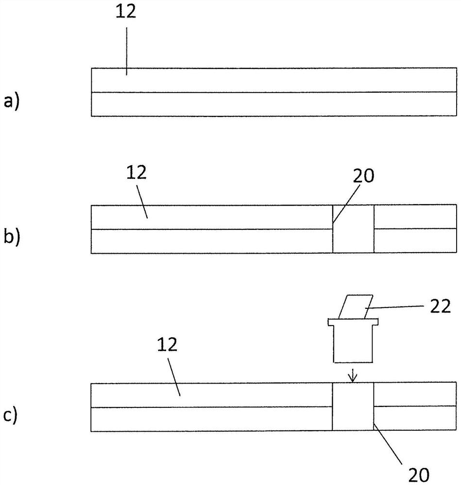 Method for producing a motor vehicle fixed roof element and fixed roof element