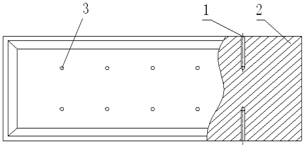 Lateral gas guide anode structure for aluminum electrolysis