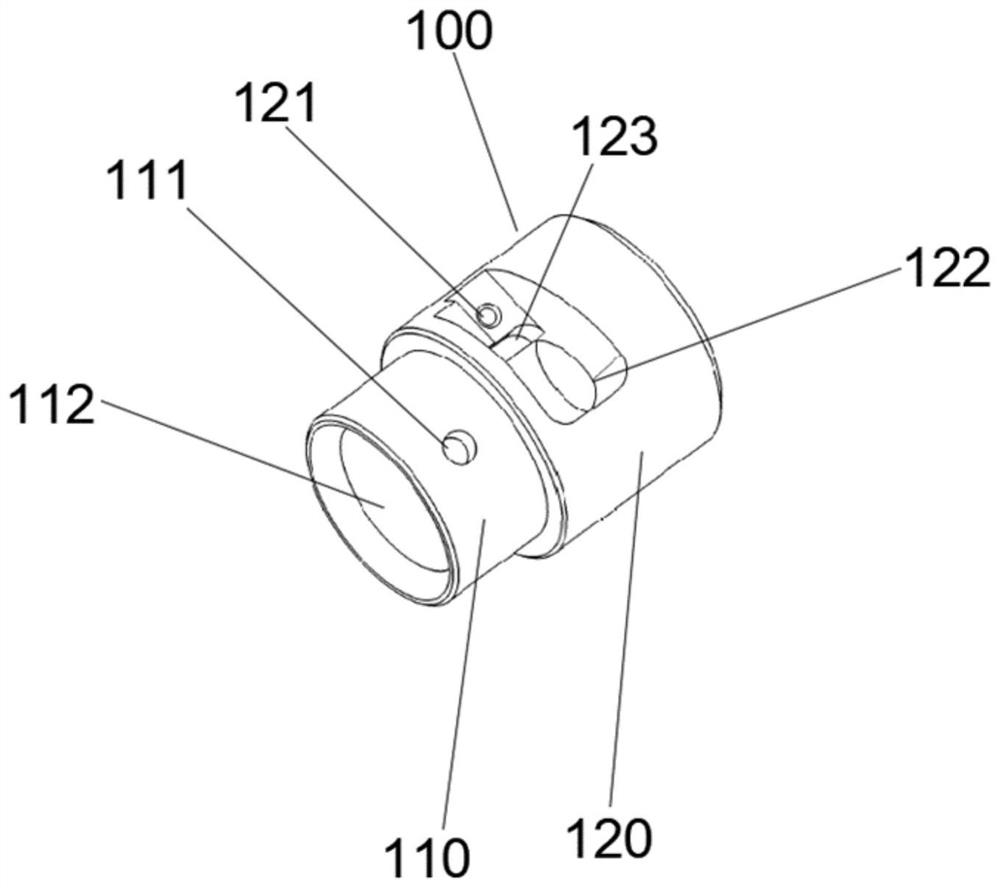 High-precision sleeve for electric wire stripping tool and processing technology of high-precision sleeve