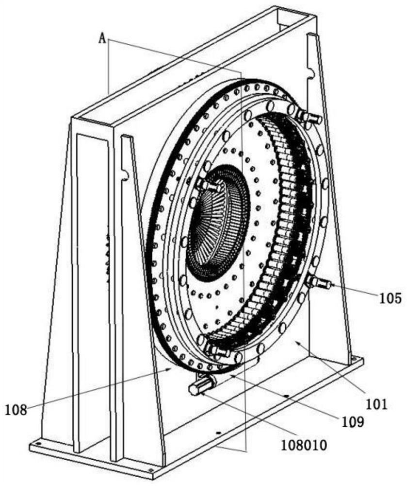 Fiber winding device