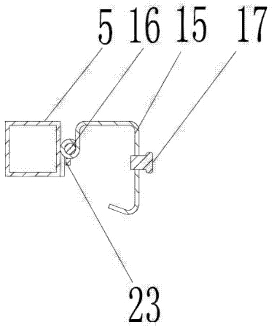 A pull-type filling door for railway tank cars