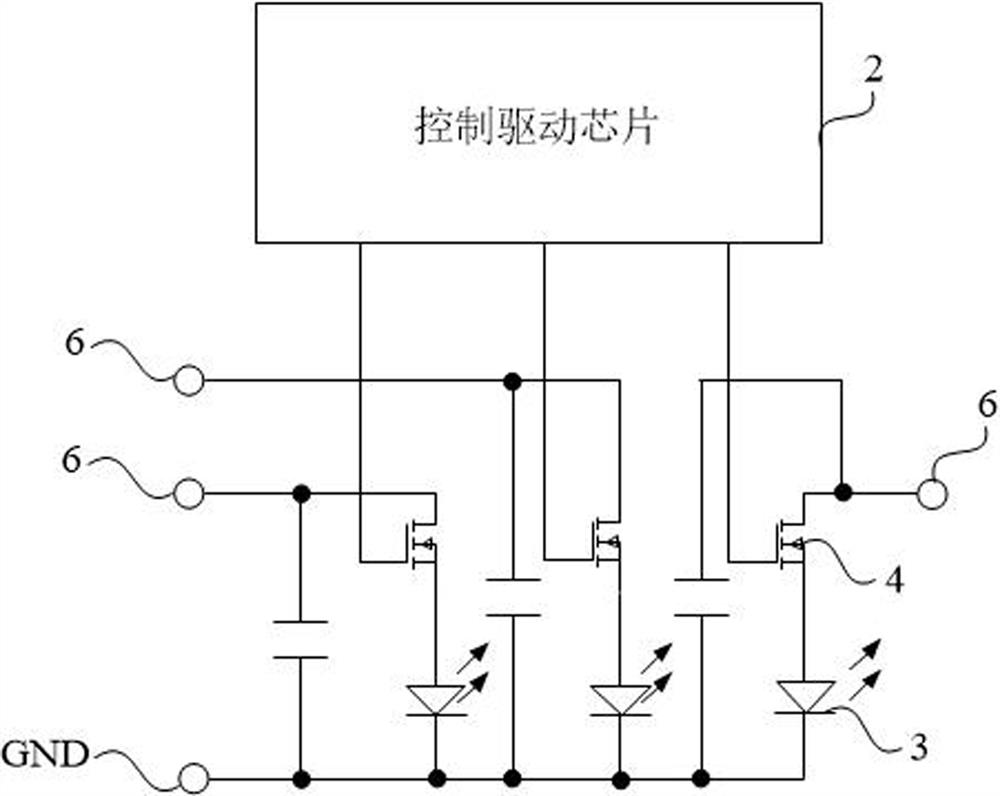 A multi-chip addressable tof emission module and laser