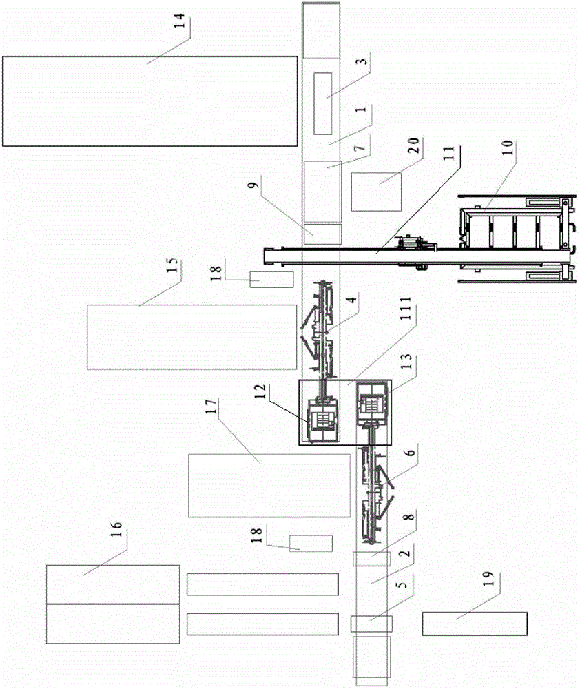 A radial tire building machine