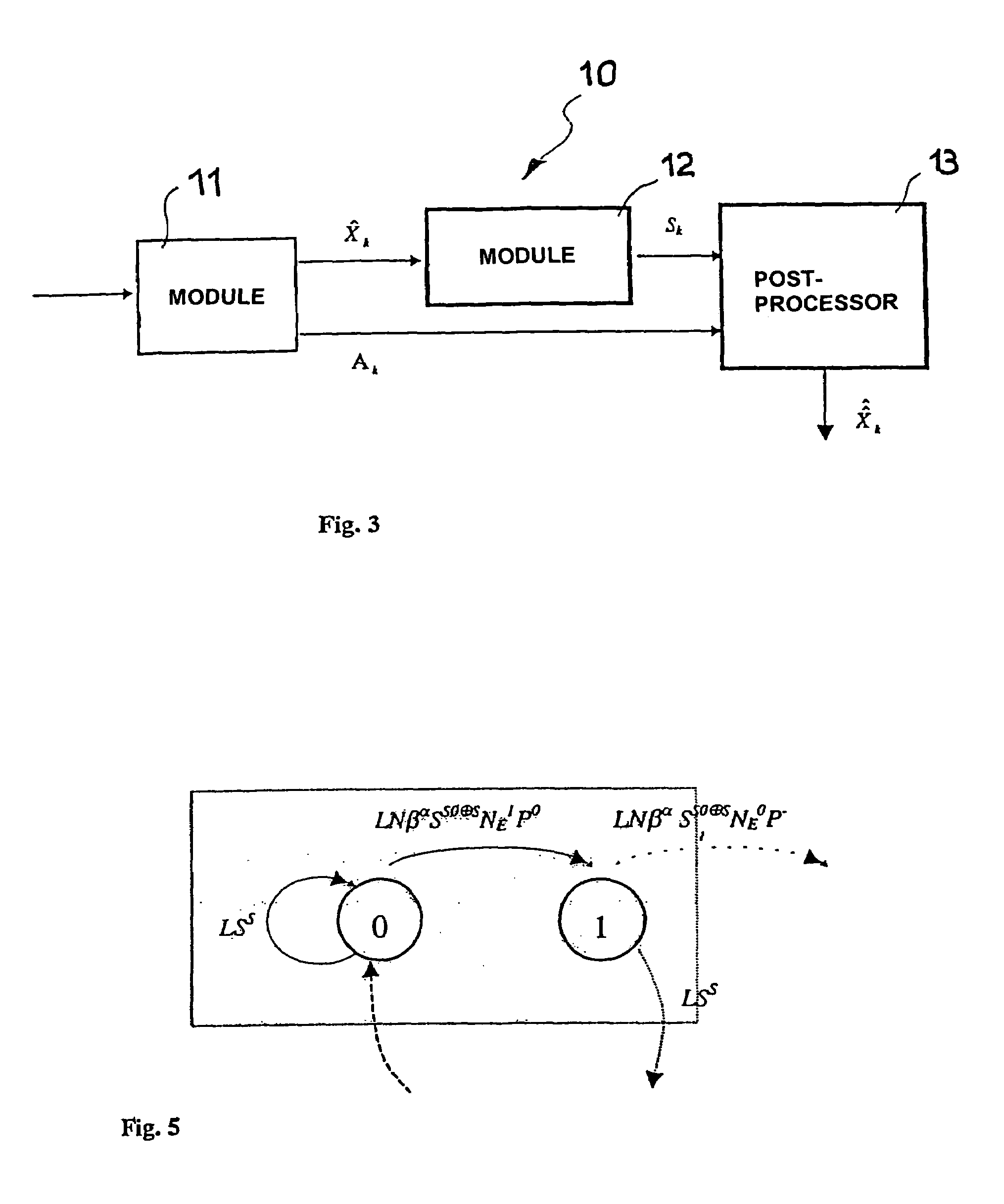 Process for decoding signals and system and computer program product therefore