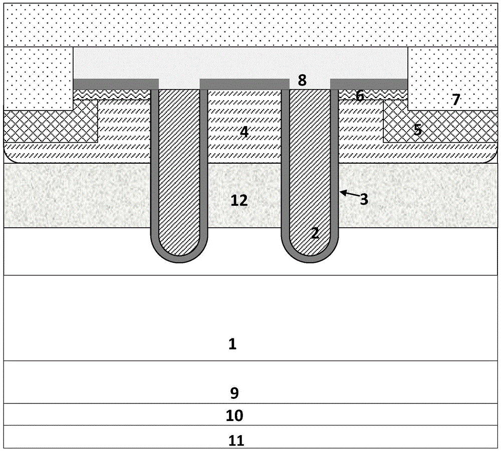 Method for forming IGBT (insulated gate bipolar transistor) charge storage layer and charge storage type IGBT