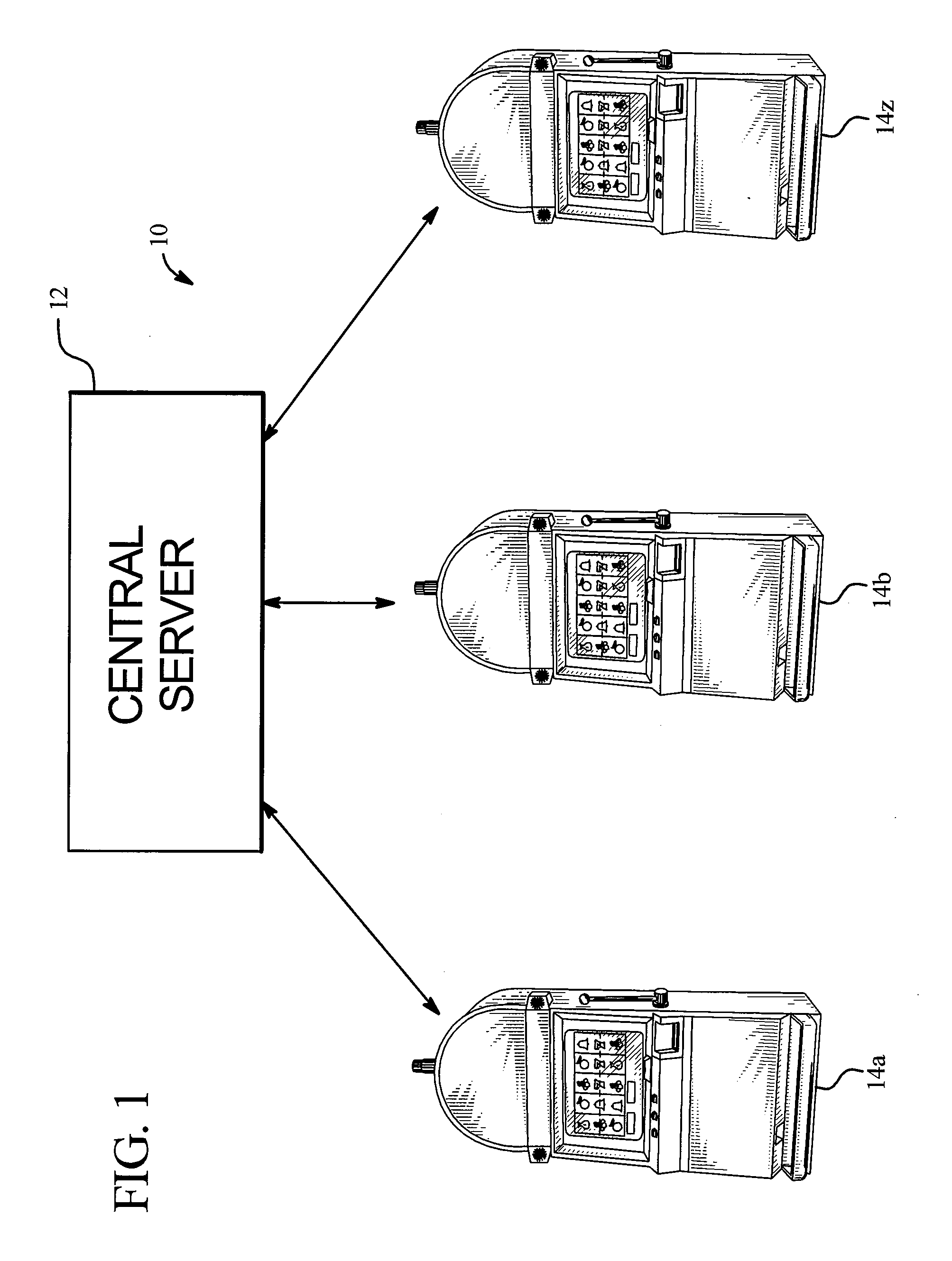 Gaming system having multiple gaming machines which provide bonus awards