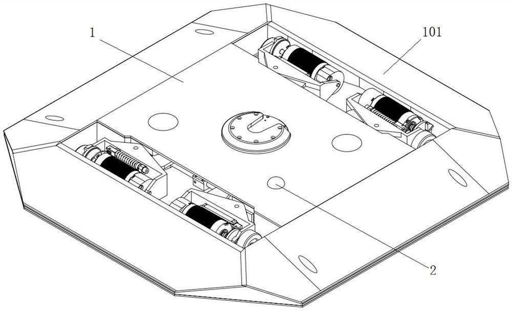 Target object carrying platform car for vulnerable traffic participants