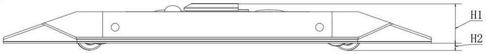 Target object carrying platform car for vulnerable traffic participants