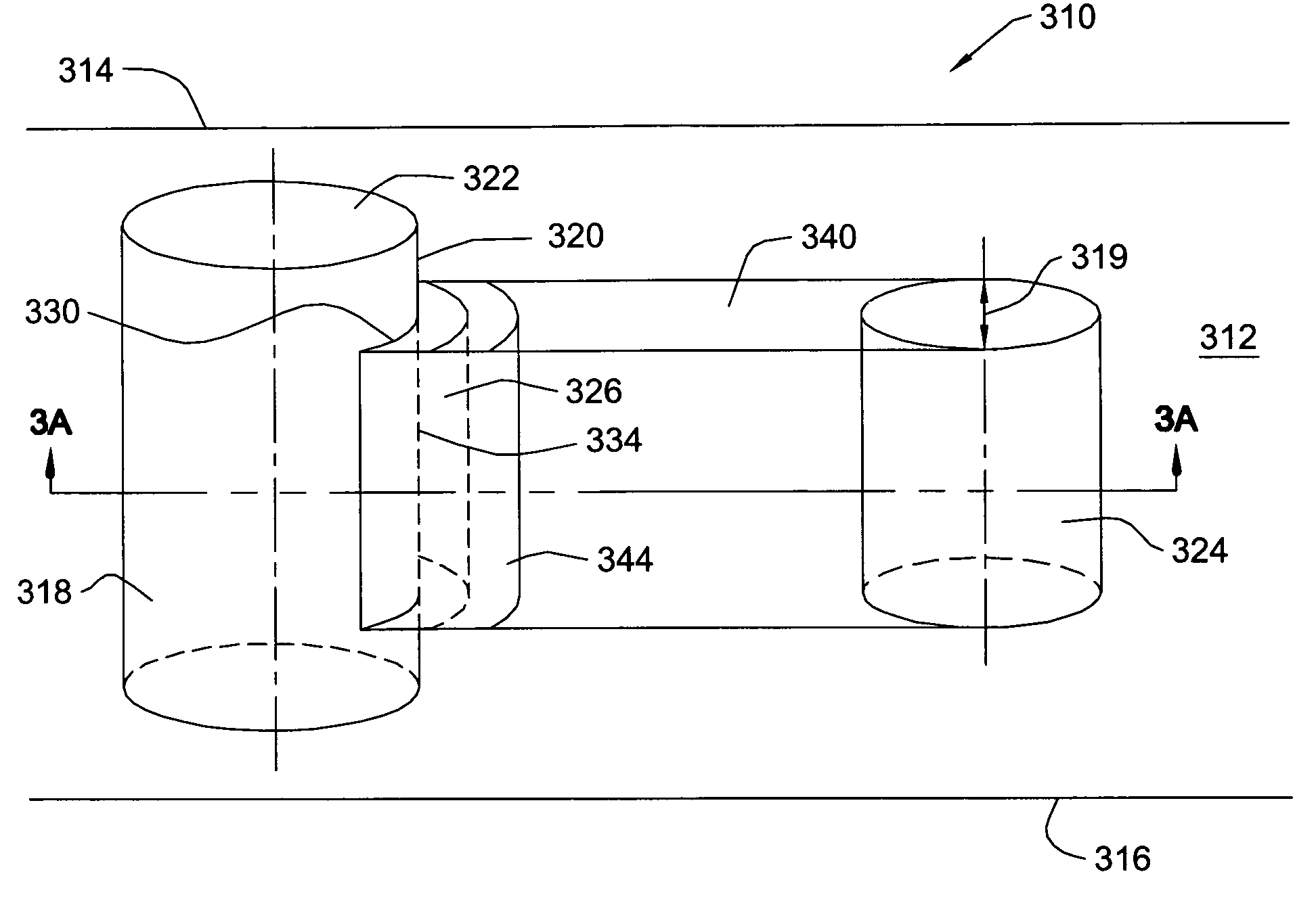 Microelectronic device with mixed dielectric