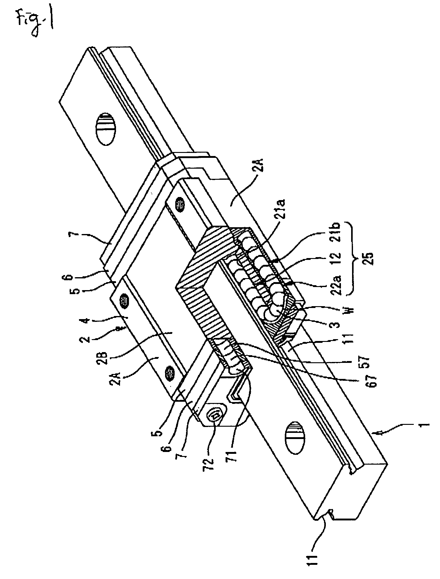 Linear guide apparatus