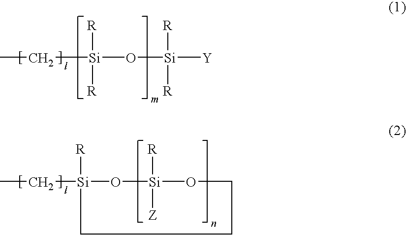 Polyhedral polysiloxane modified product and composition using the modified product