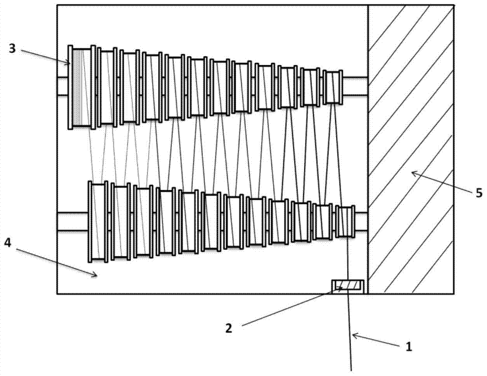 A device for reducing the diameter of low melting point welding wire and its application