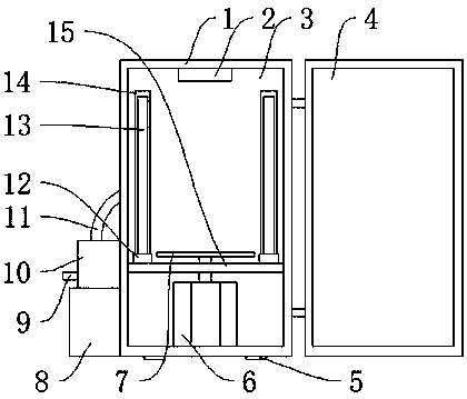 Low-temperature sterilizing device for honey production