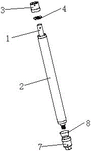 A lighting mechanism for a light umbrella