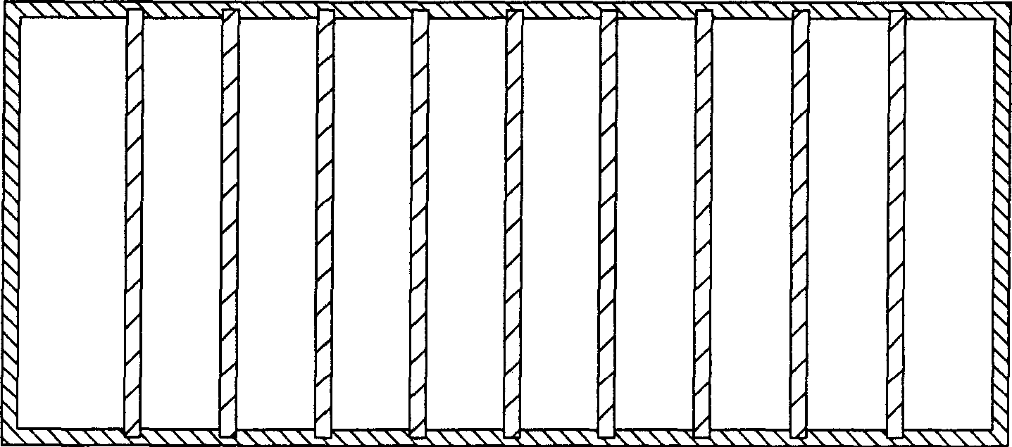 A combined labyrinth gas liquid sterilization and disinfection apparatus