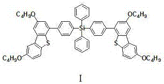 A kind of organic charge transport material and preparation method thereof