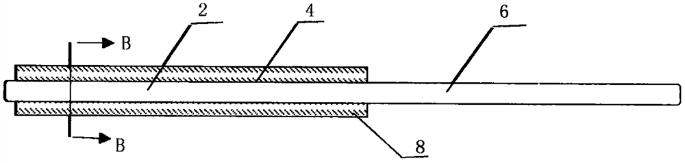 Diversion type low-flow-resistance heat pipe heat exchanger