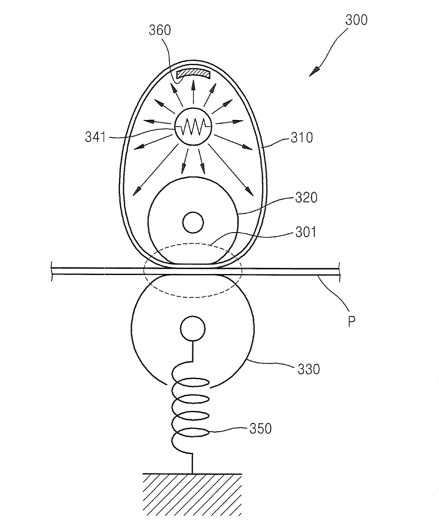 Fusing device and image forming apparatus employing the same