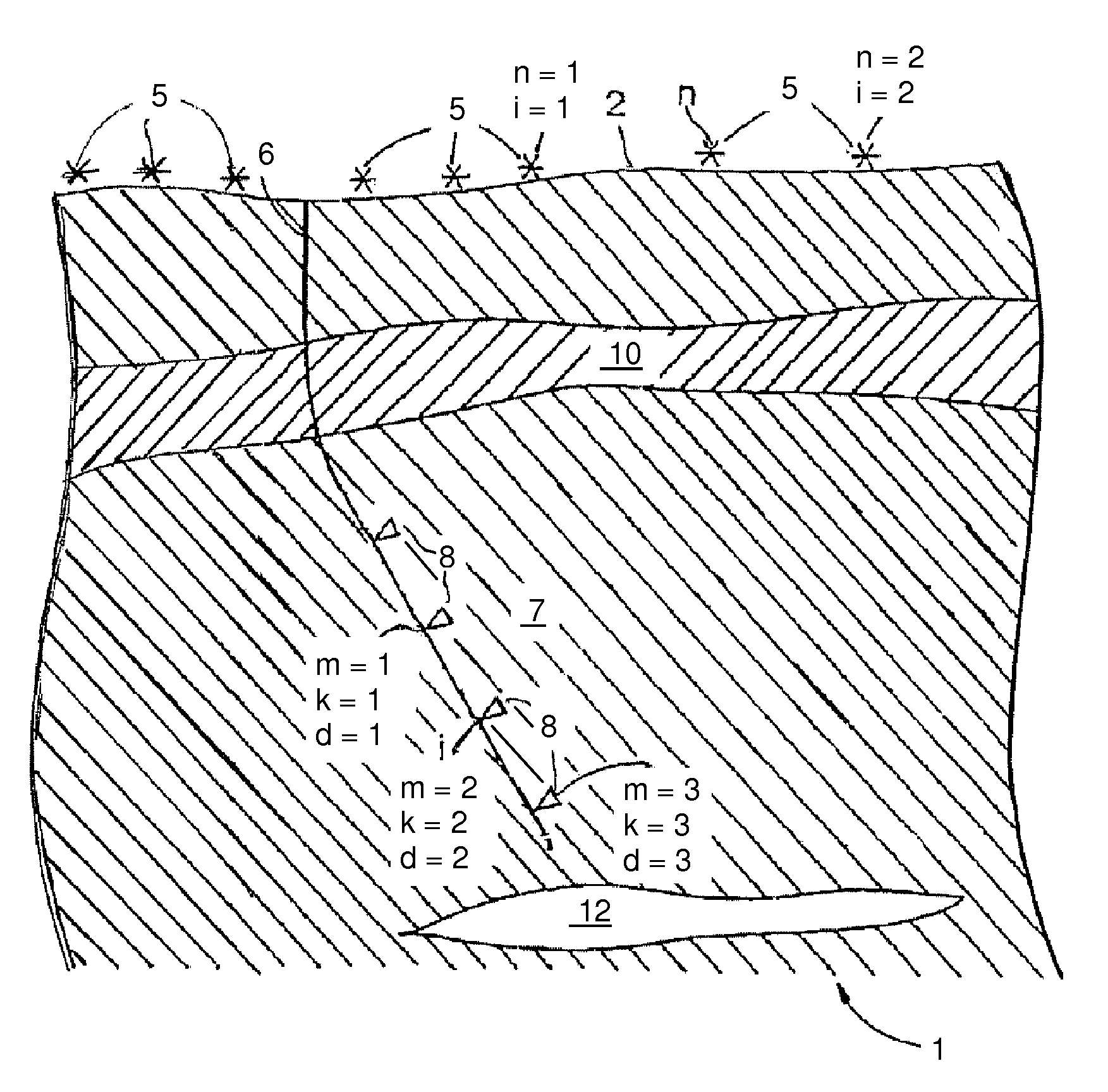 Method of determining a seismic velocity profile