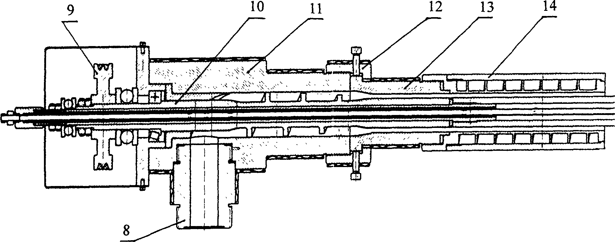 Method for making double-axial hard polyvinyl chloride tubular material