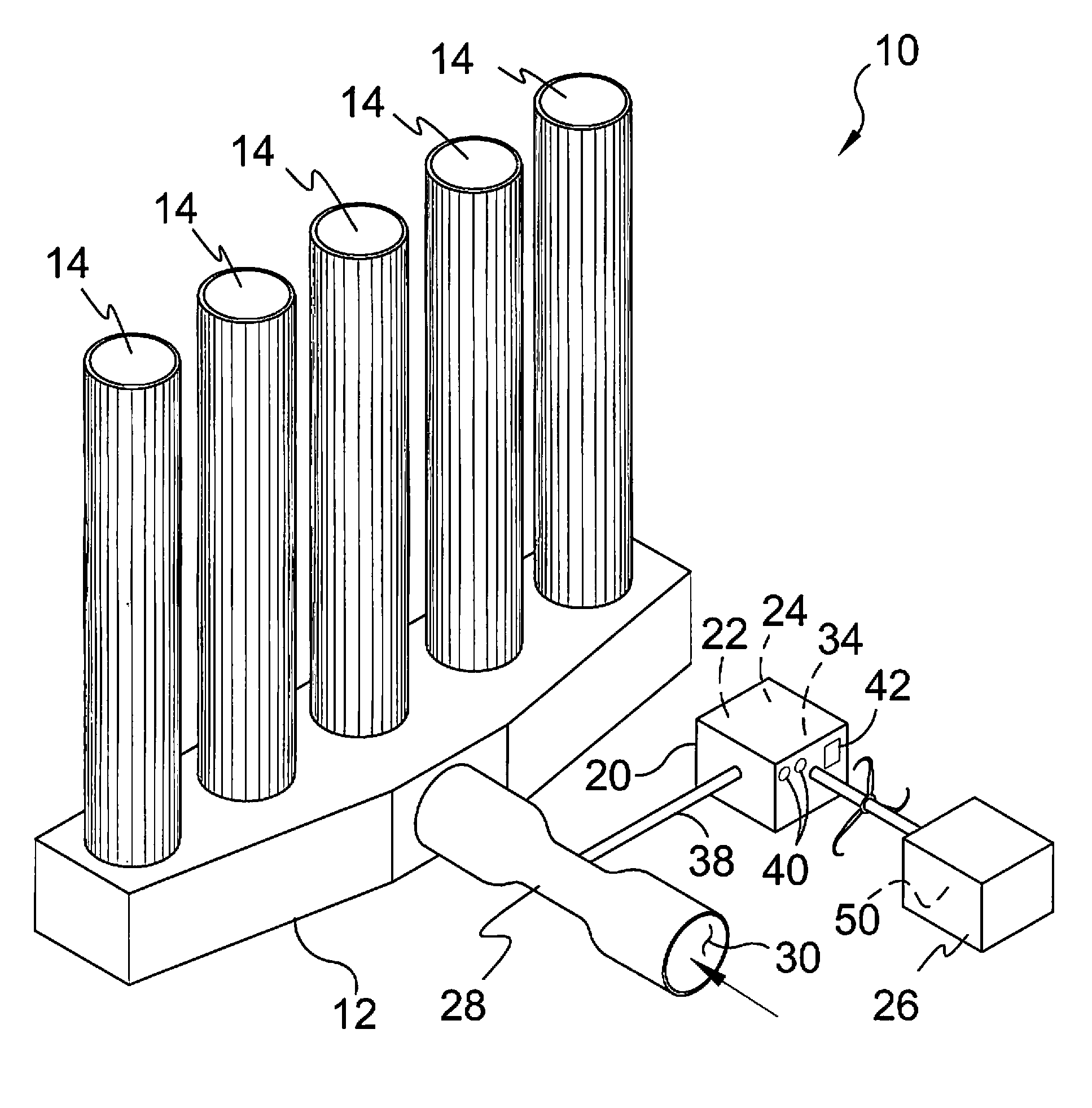 System for pressurizing fluid