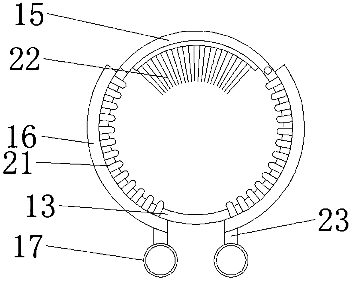 Neurosurgery limb movement nursing device