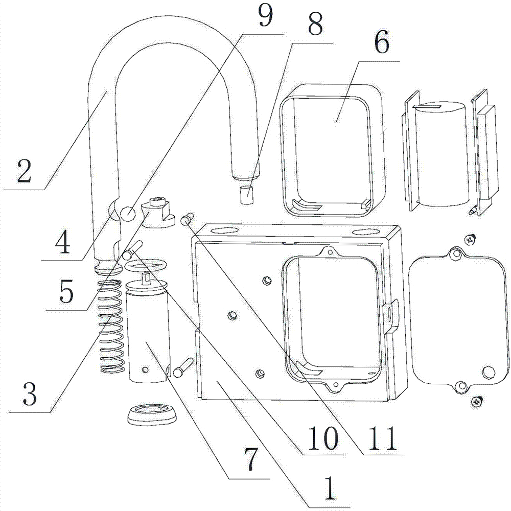 Active padlock