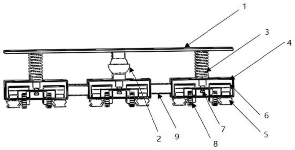 Wind turbine generator outer surface detection device and working method thereof