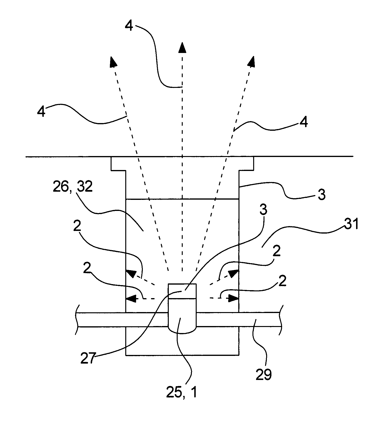 Passive redirection device for consumption meter communication