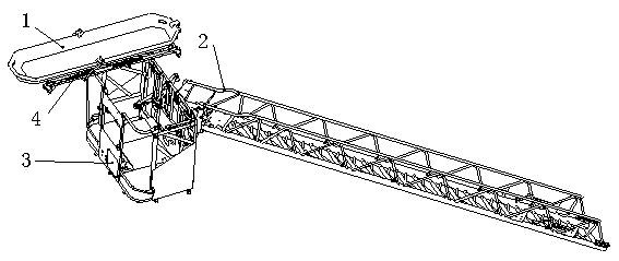 Quick plug-in type rescue stretcher carrier structure and elevating fire truck with same