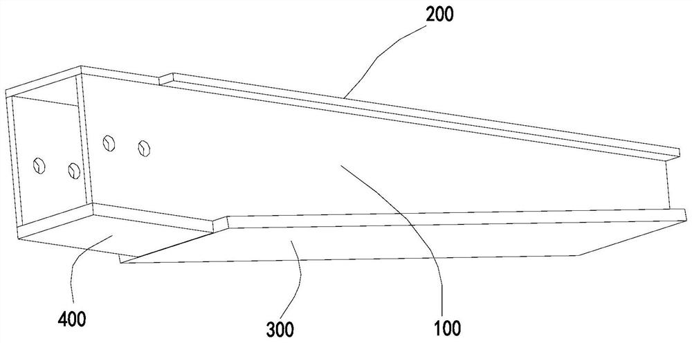 A steel pipe pole cross arm welding tool