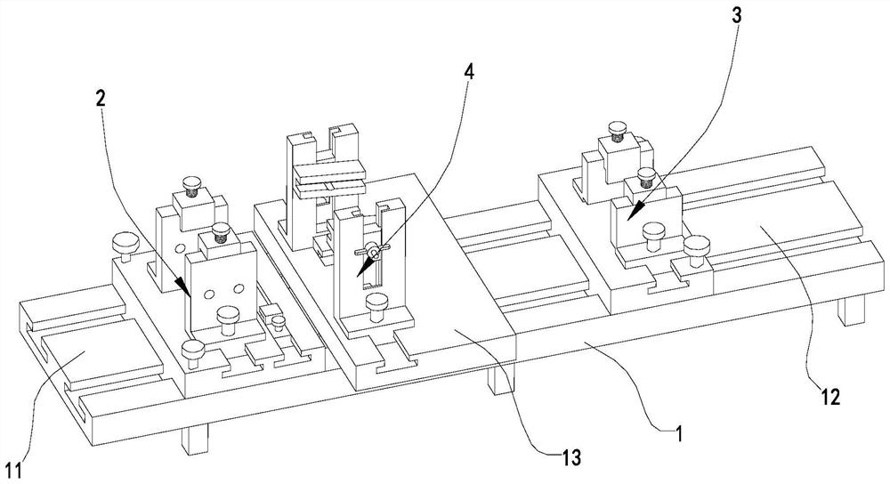 A steel pipe pole cross arm welding tool