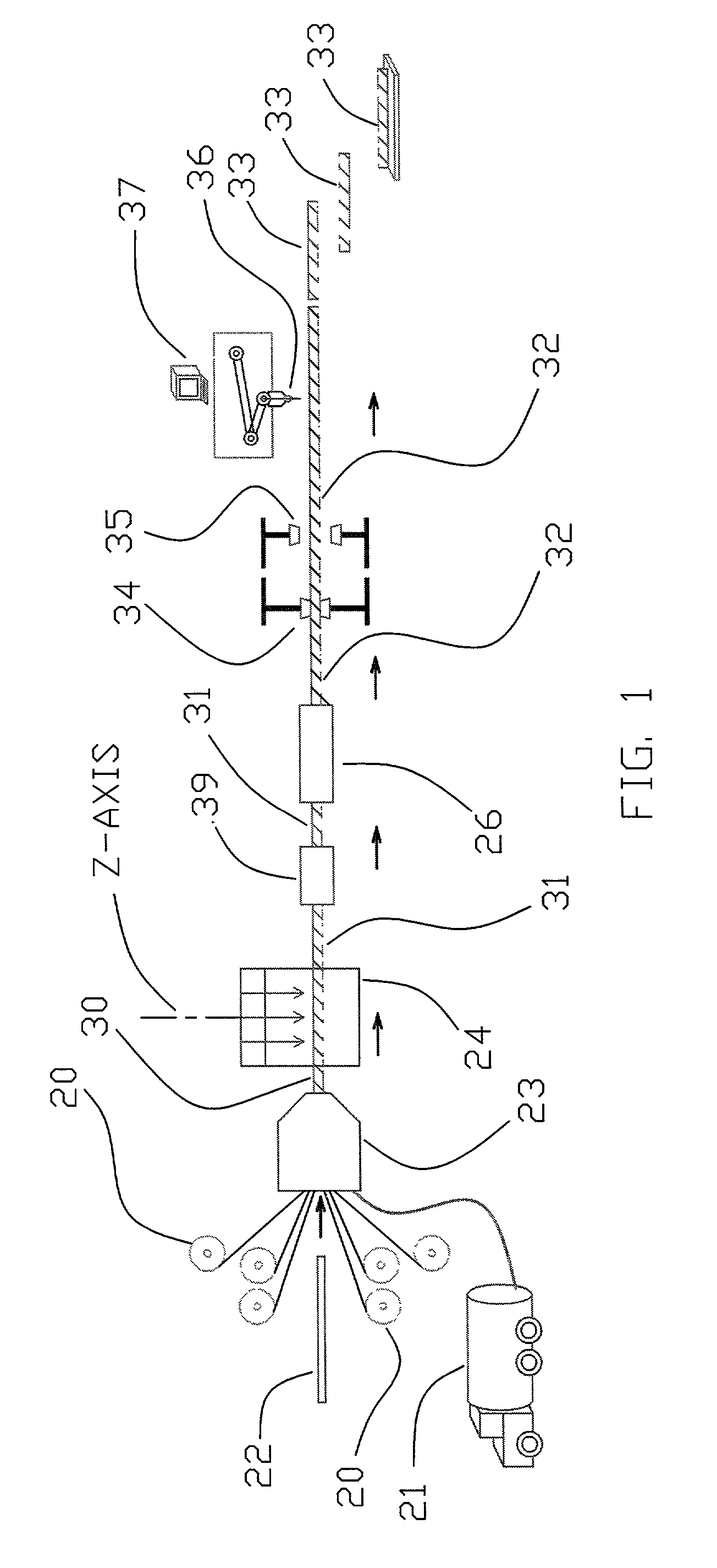 Method of clinching the top and bottom ends of Z-axis fibers into the respective top and bottom surfaces of a composite laminate