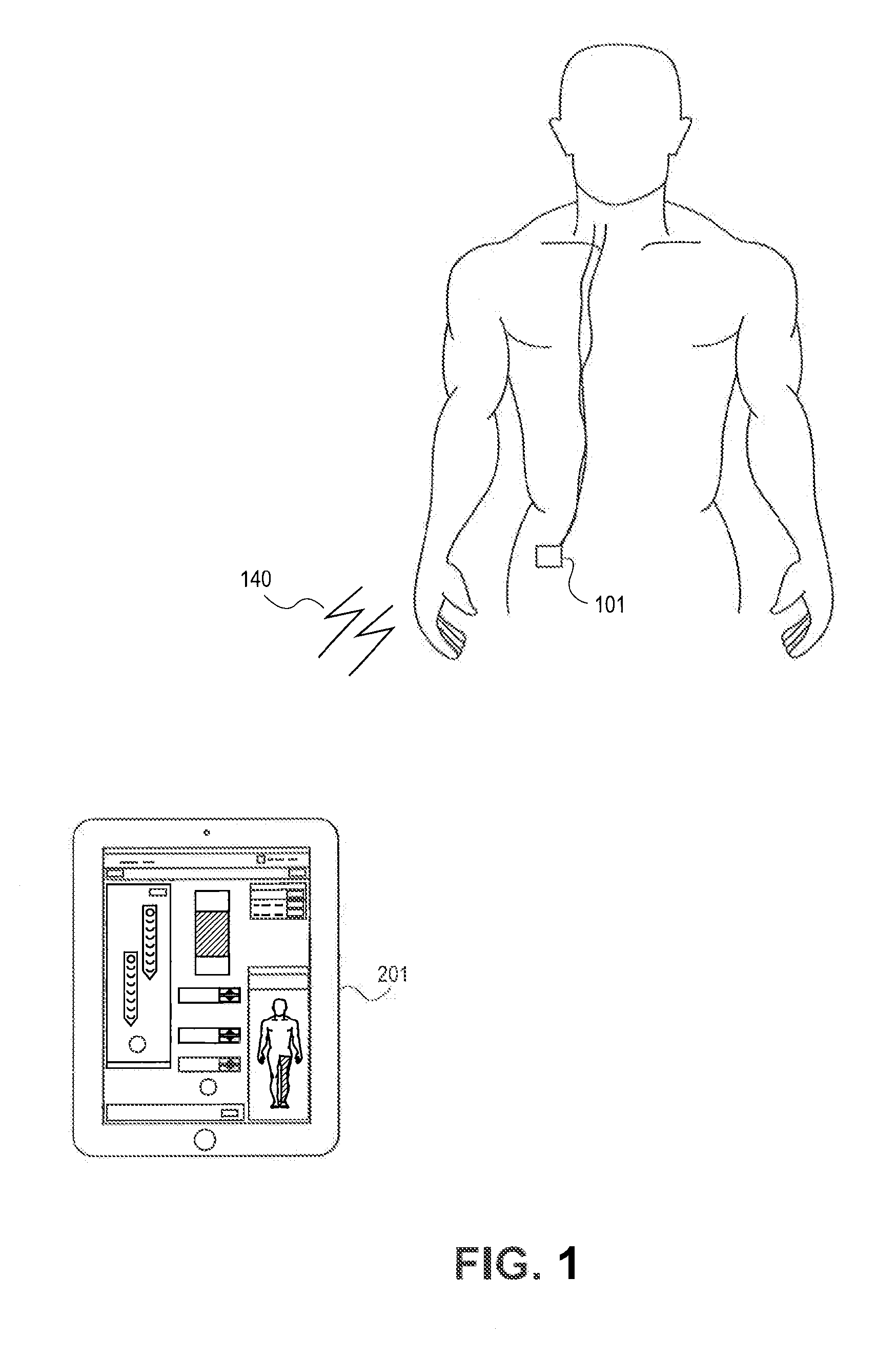 System and method for establishing a secured connection between an implantable medical device and an external device