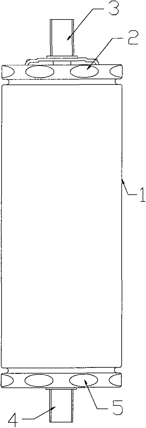 Rotation-preventive assembly applied to lithium-ion battery