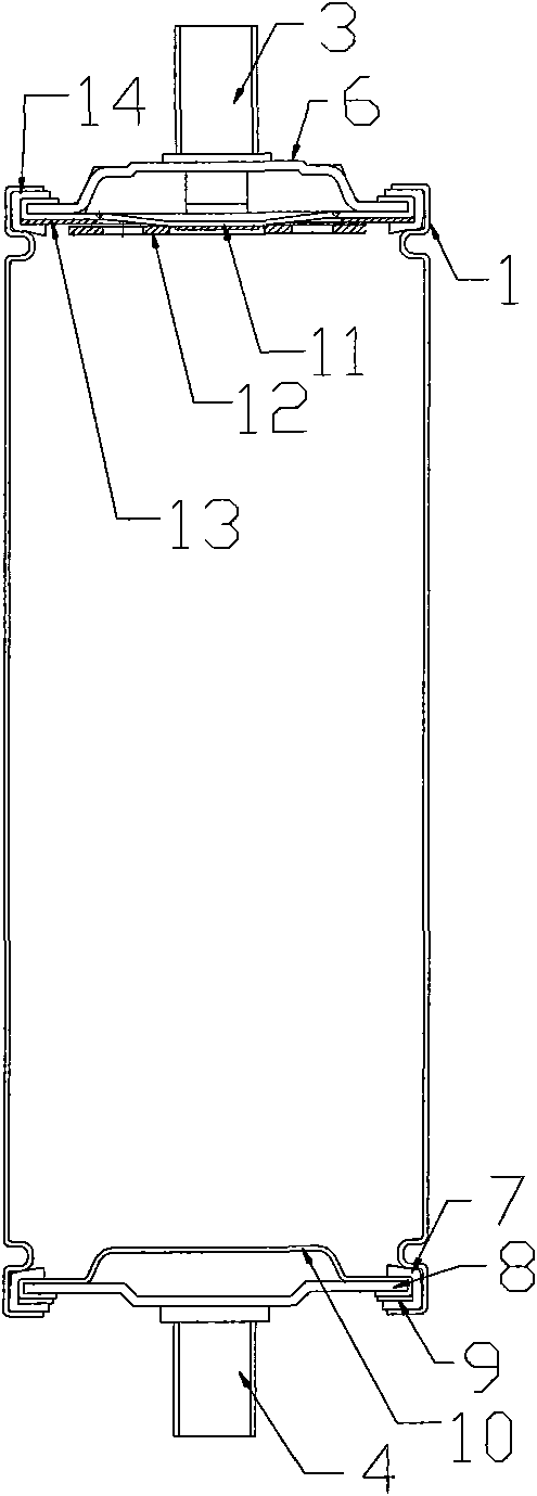 Rotation-preventive assembly applied to lithium-ion battery