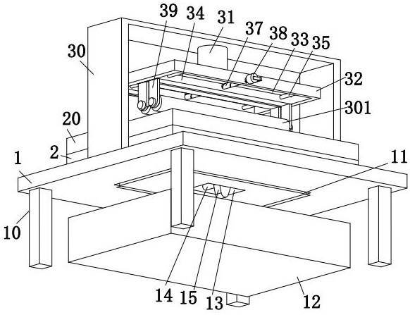 Composite processing equipment for manufacturing multi-layer composite board