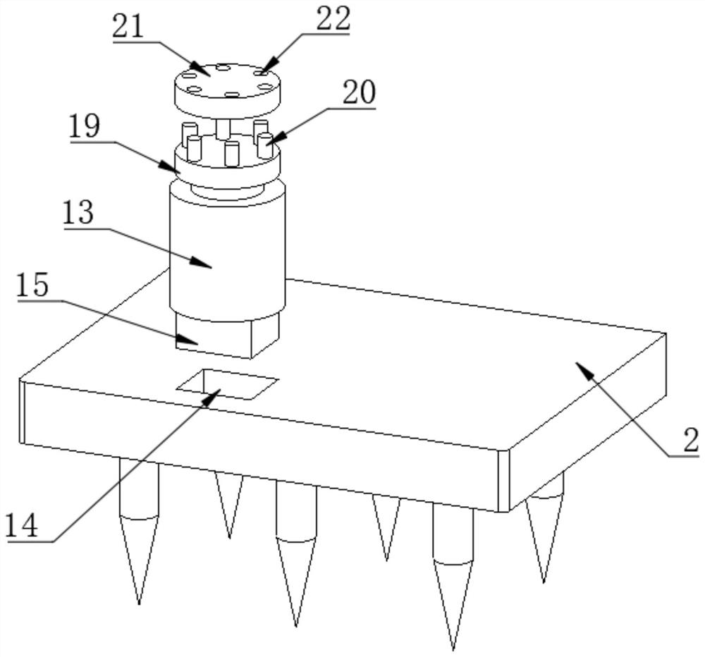 Planting device dedicated for plums and using method