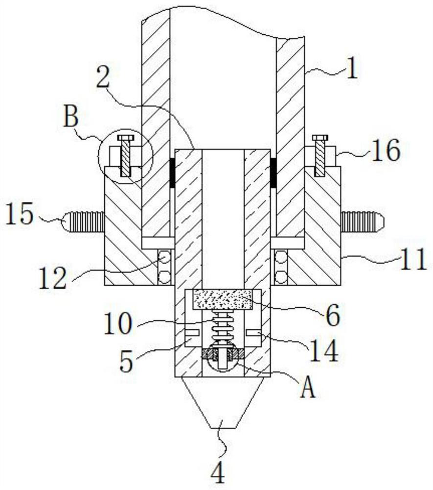 Polyurethane casting machine with liquid-guiding automatic-sealing function