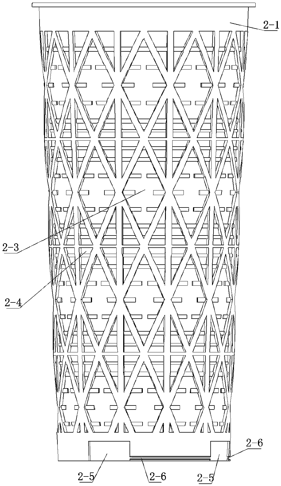 Orchid plant rotary cultivation device