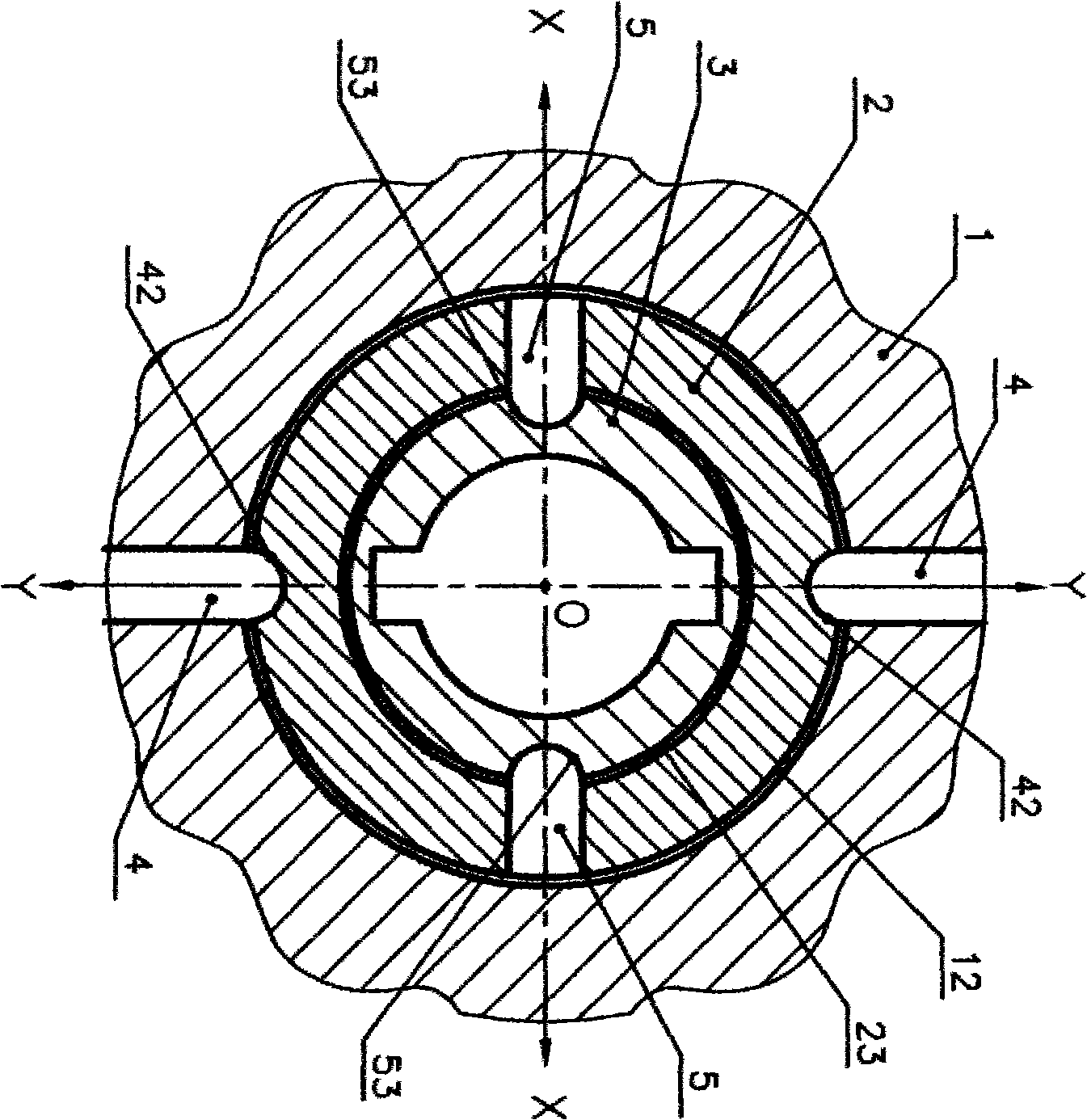 Automatic regulation granulating mechanism